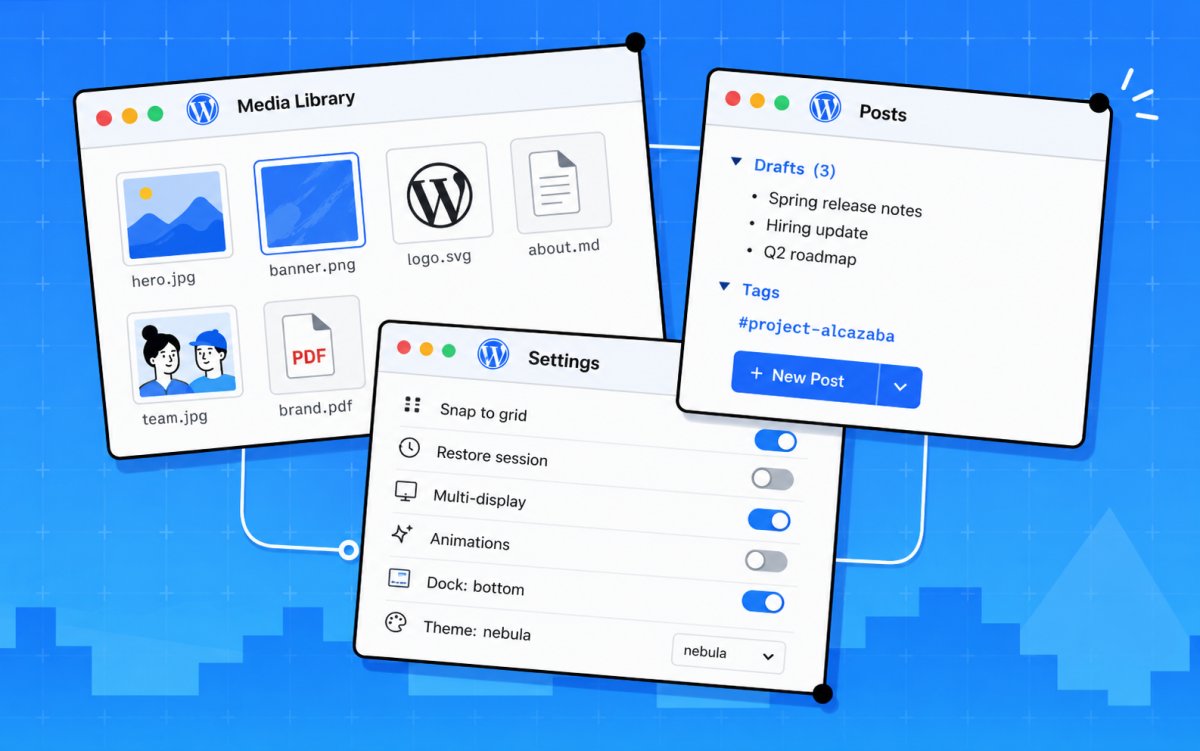 Meet Desktop Mode: Turn WordPress Admin Into a Desktop Workspace