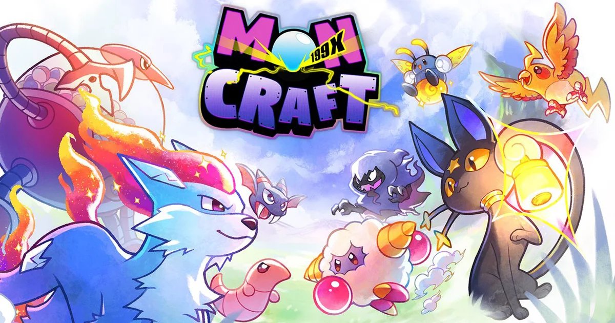 MonCraft 199X is a creature collecting survival game where the Y2K apocalypse actually happened