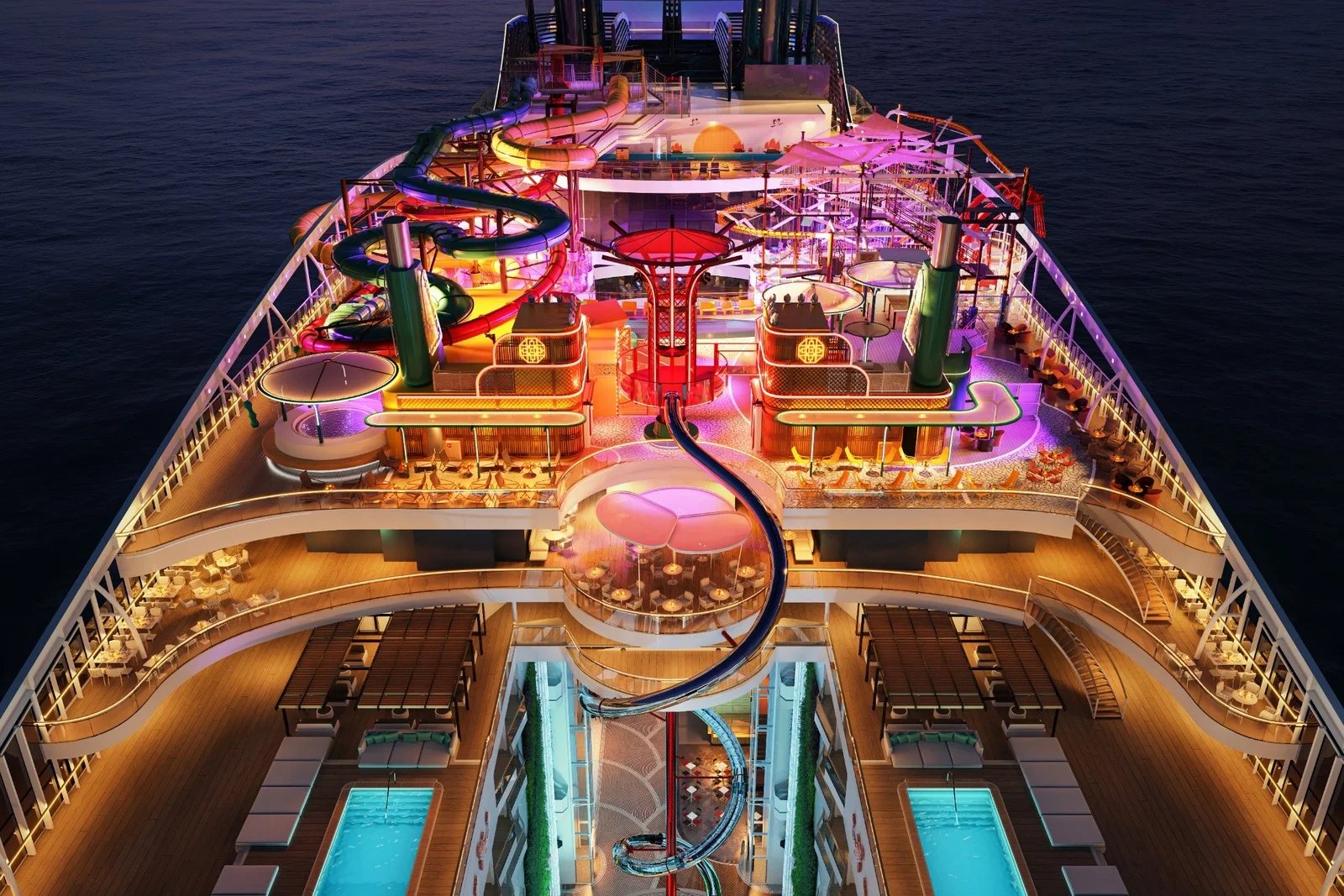 First look: Terrifying, record-breaking slide coming to a cruise ship