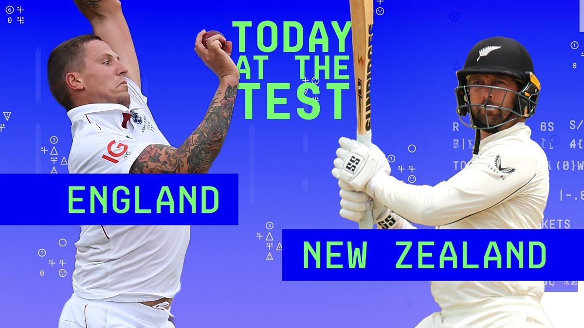 Watch Today at the Test: First Test, day one