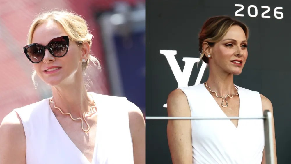 Princess Charlene Goes Sleek in Elie Saab for F1 Grand Prix of Monaco
