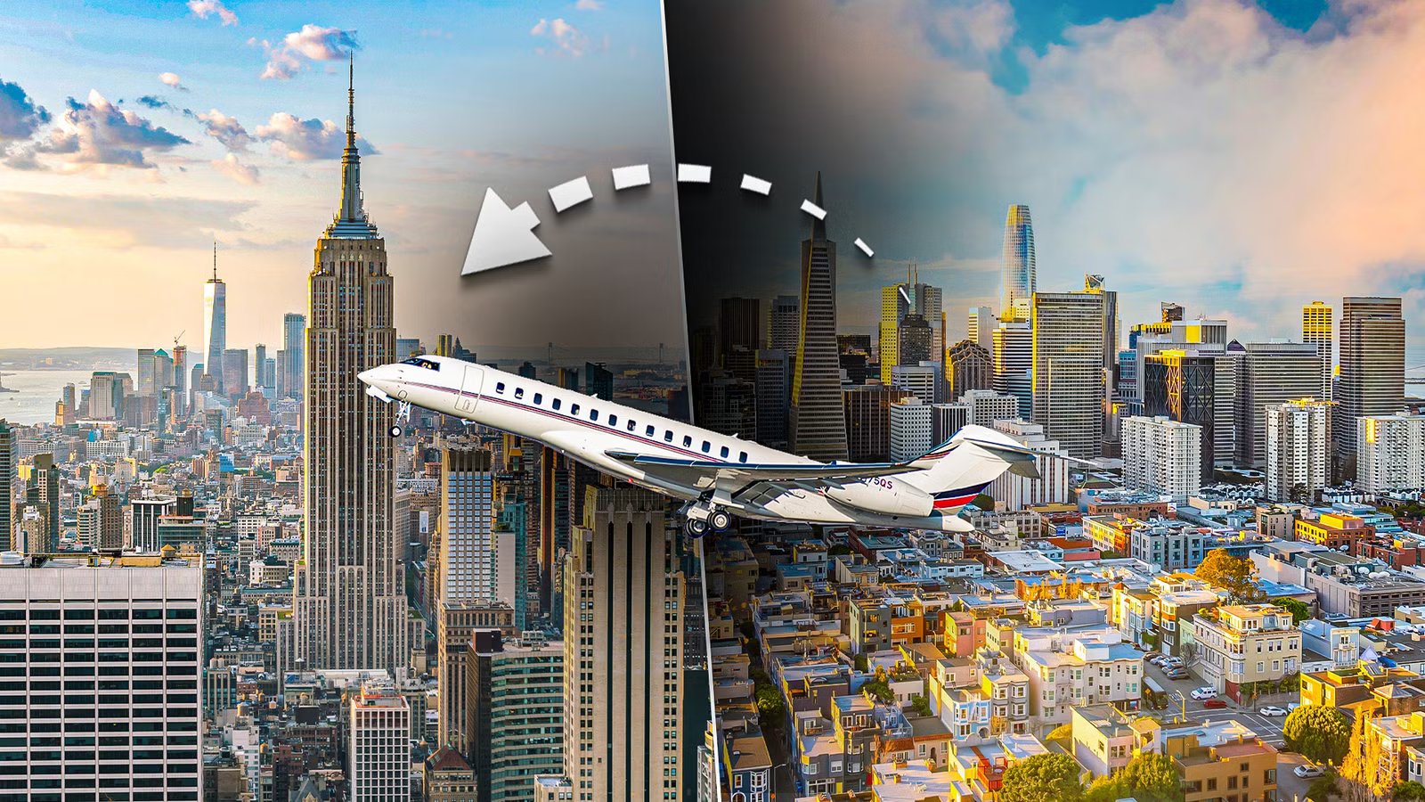 Here’s How Much A Private Jet Charter From San Francisco To New York Actually Costs In 2026