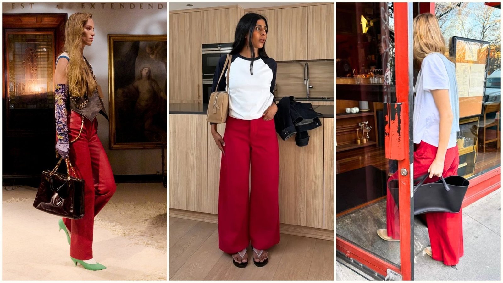 From Versace to Zara—Red Jeans Are Summer’s Top Denim Trend