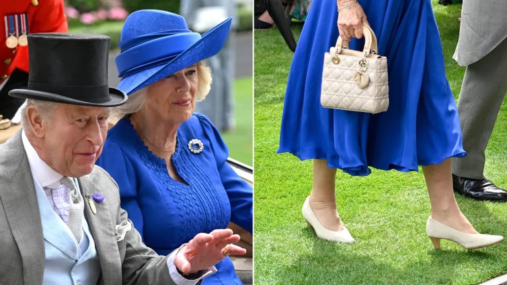 Queen Camilla Switches From Chanel to Eliot Zed Pumps at Royal Ascot