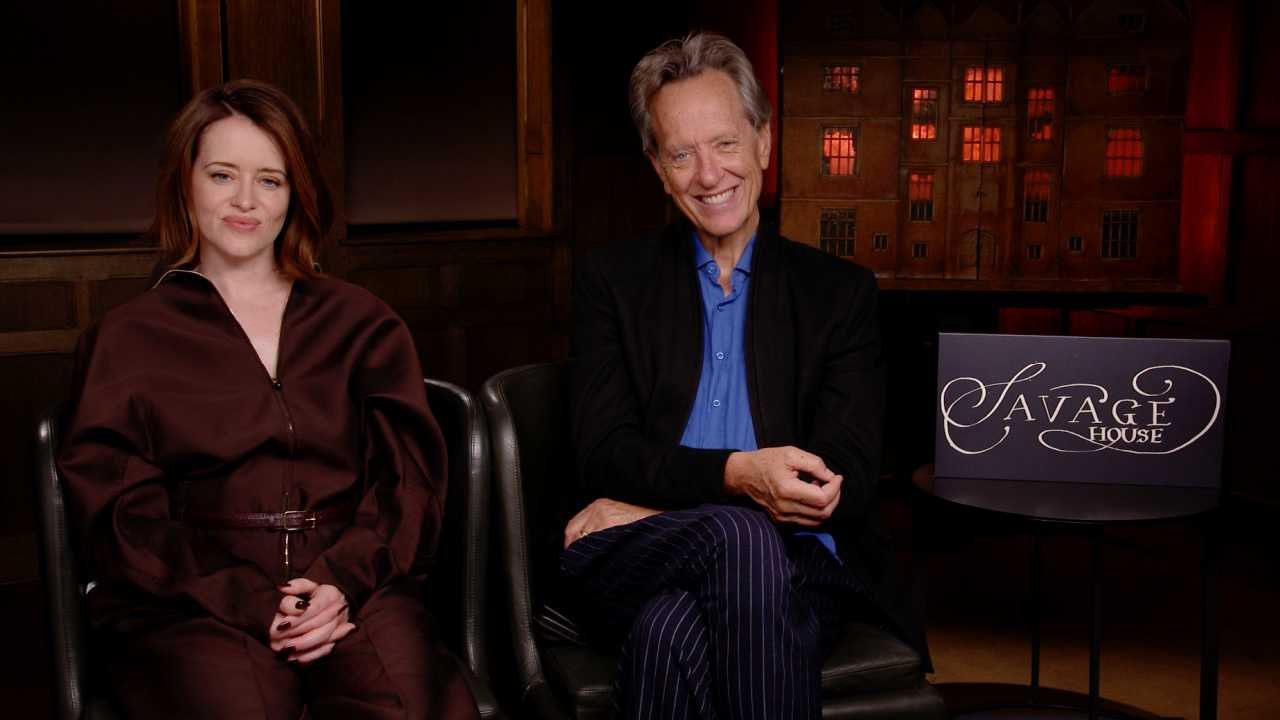‘Savage House’ Interview: Richard E. Grant and Claire Foy