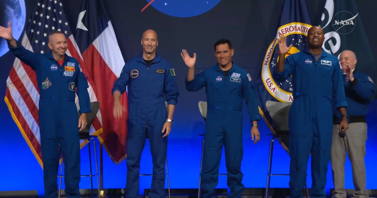 Watch Live: NASA names 4 astronauts to crew of next Artemis mission