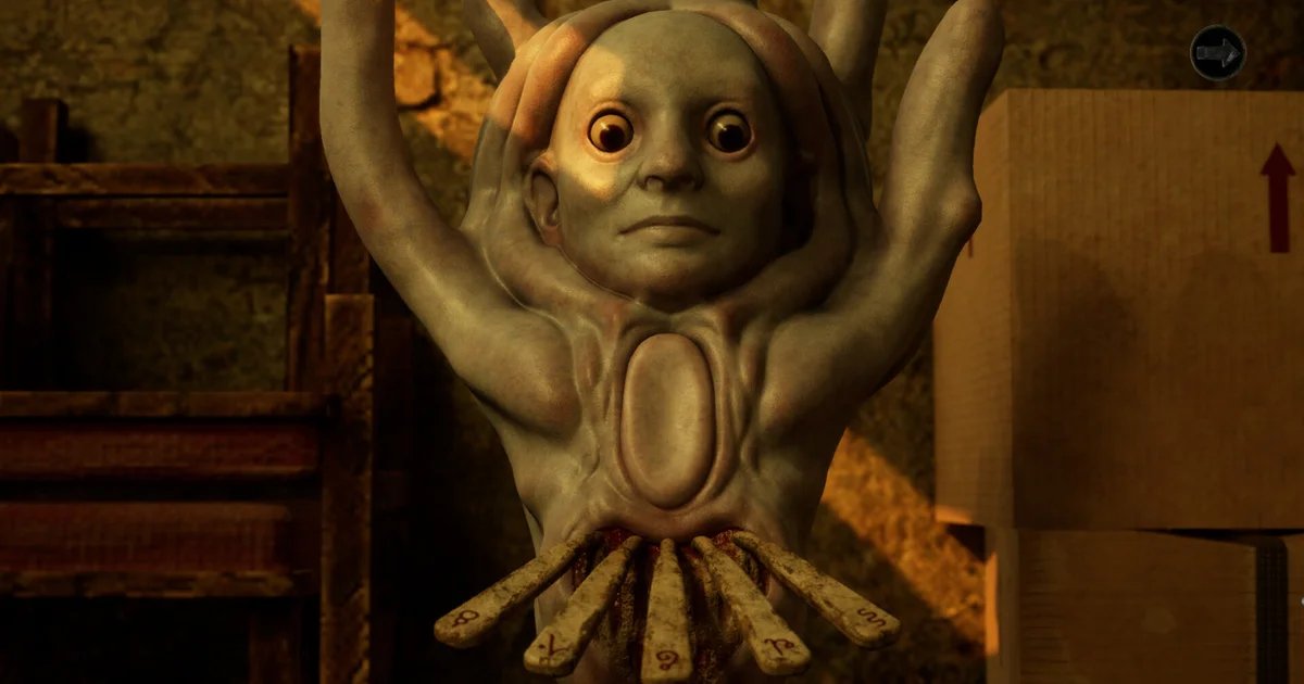I don’t know what a flesh disk jukebox is, but the Lynchian adventure game Something Beautiful makes me want to find out