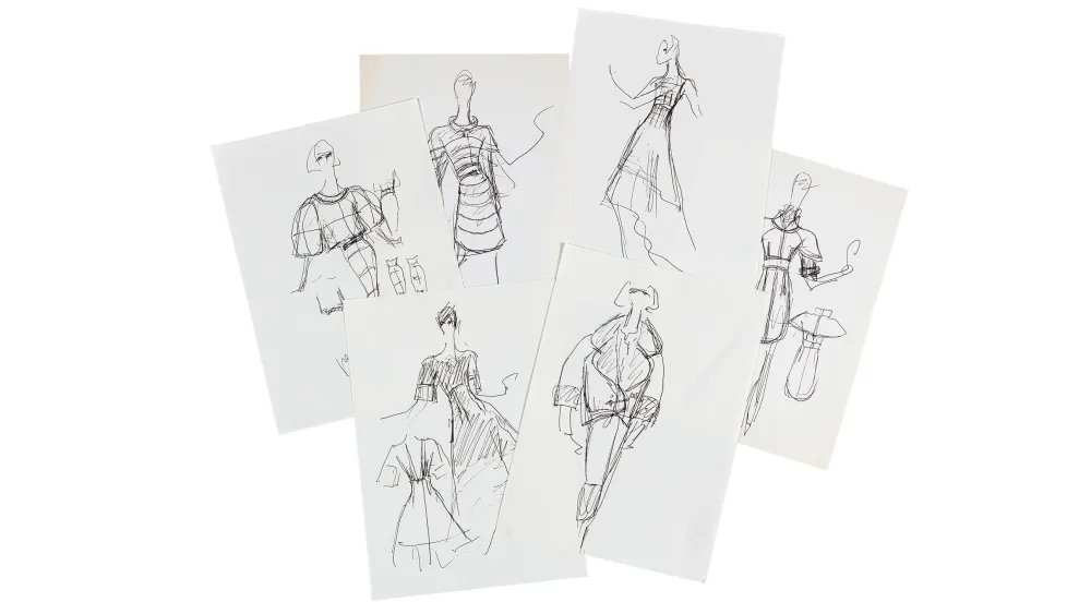 Sotheby’s in Paris to Auction 1,000 Karl Lagerfeld Sketches
