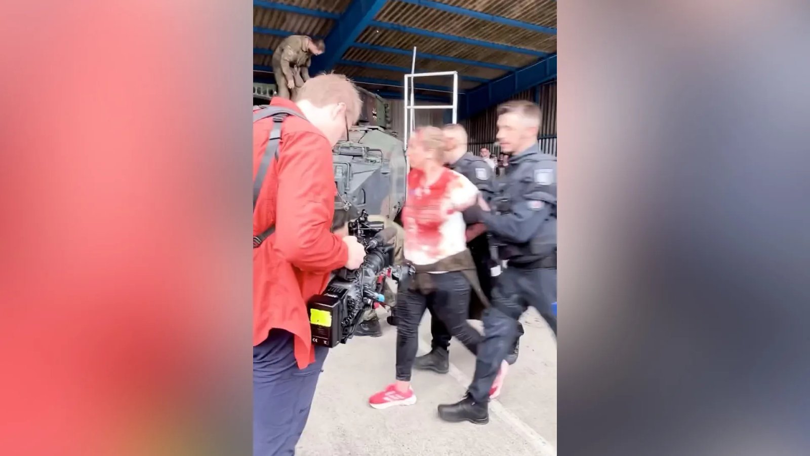 Activists disrupt German military exhibit over arms sales to Israel | Genocide News