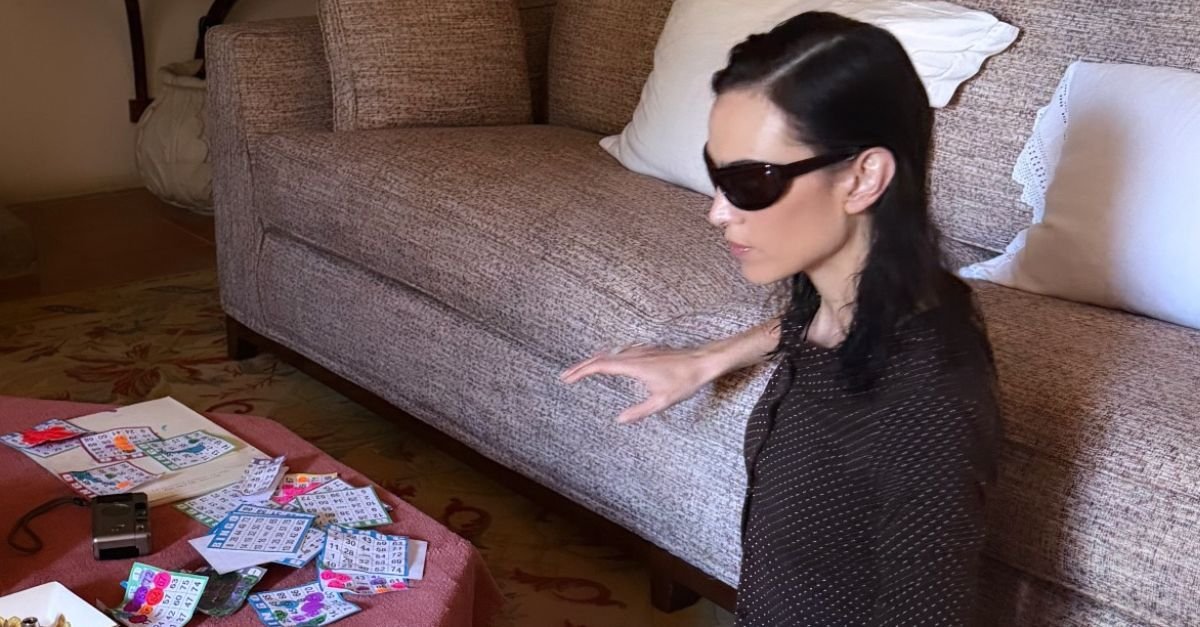Alexa Elevated Her Outfit With a Surprising Pair of Purple Flats