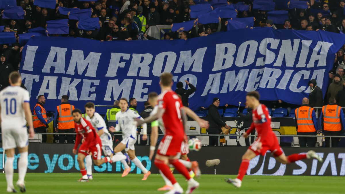 ‘I am from Bosnia, take me to America’: How an inside joke became an unlikely national World Cup anthem