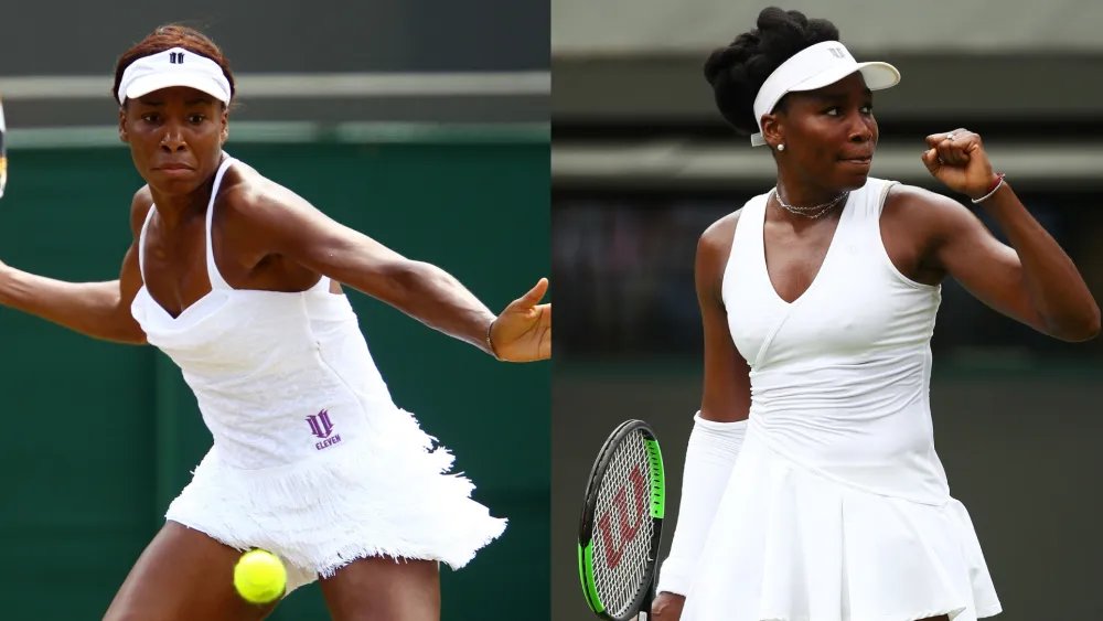 Venus Williams’ Wimbledon Tennis Looks Over the Years