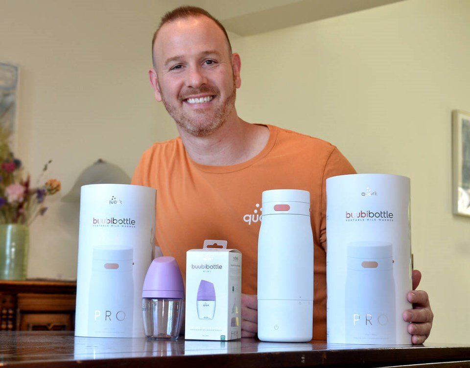North Vancouver dad finds unexpected success in competitive baby products market