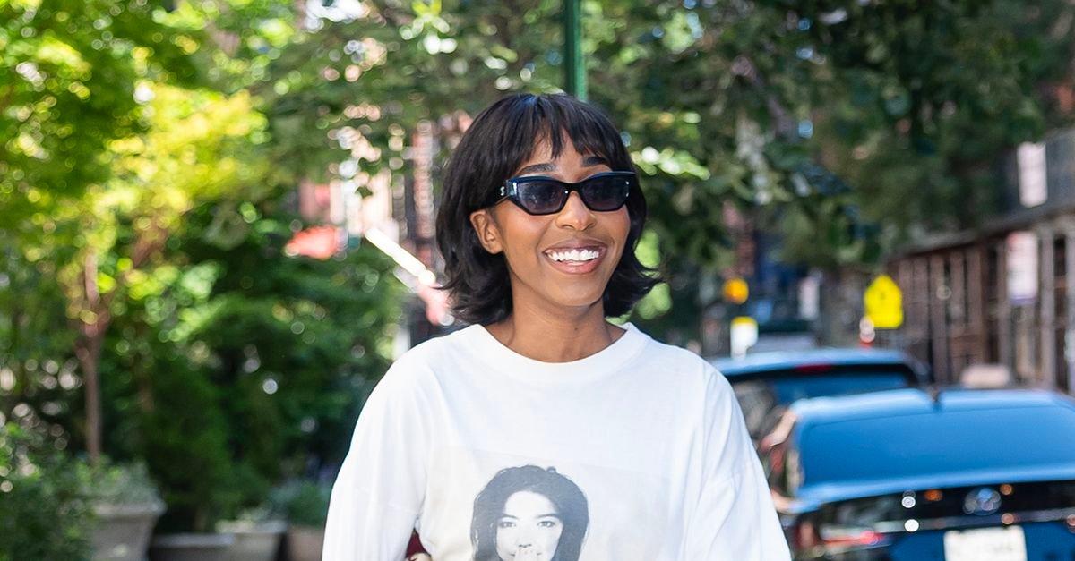 Ayo Edebiri Just Made a Graphic Tee Look Way More Chic