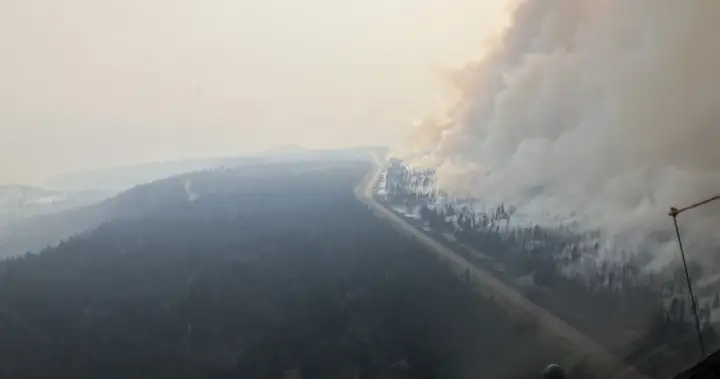 B.C. man defied wildfire evacuation order, then called for help when fire grew