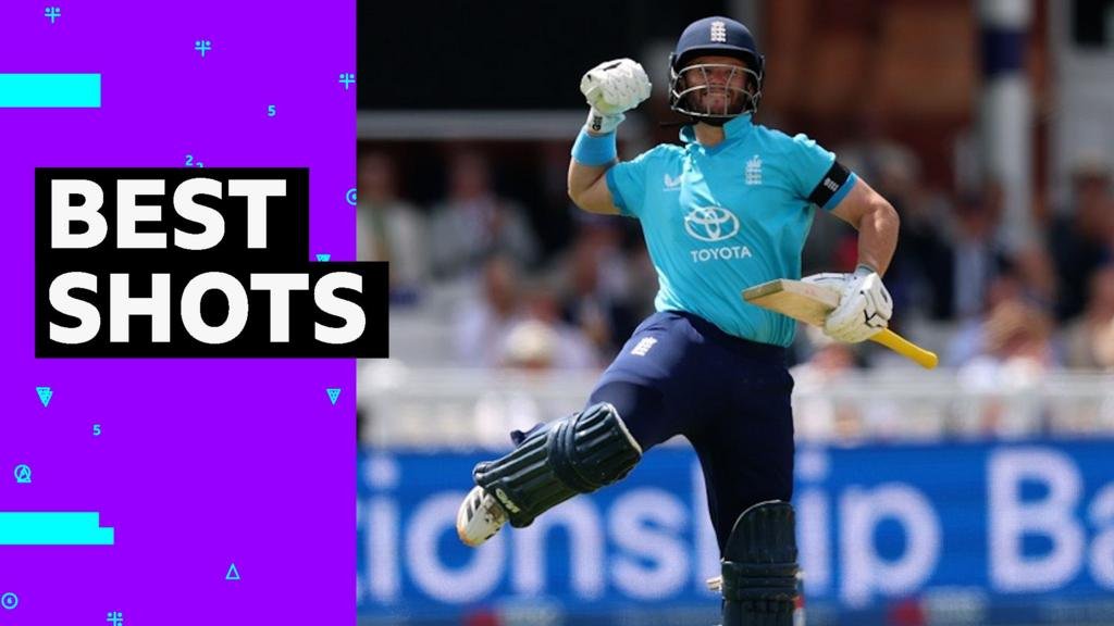 England v India Third ODI: Ben Duckett hits record-breaking 141 – best shots