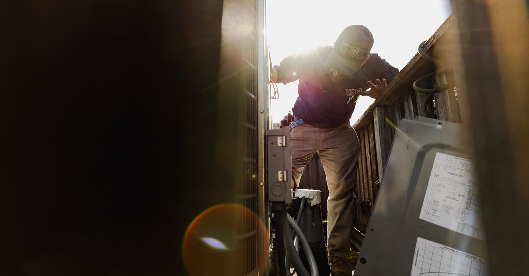 Crunchtime in the Air-Conditioning Business: Long Days and Hot Work