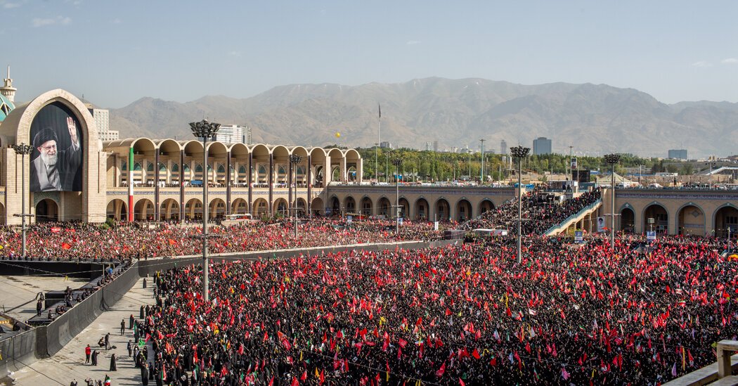 Huge Crowds Mass in Tehran for Ayatollah’s State Funeral