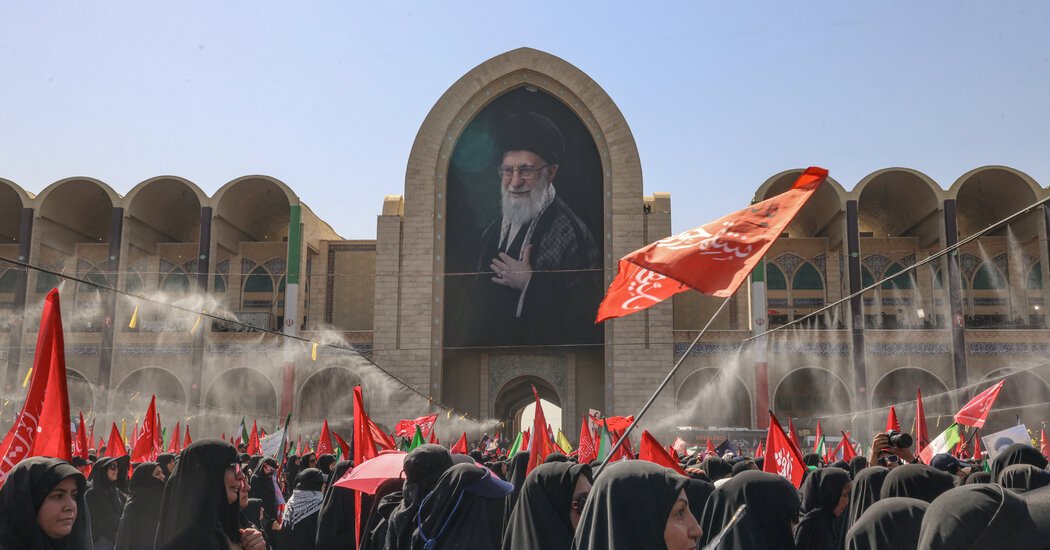 Mourners Chant ‘Revenge’ at Funeral Prayers for Iran’s Slain Supreme Leader