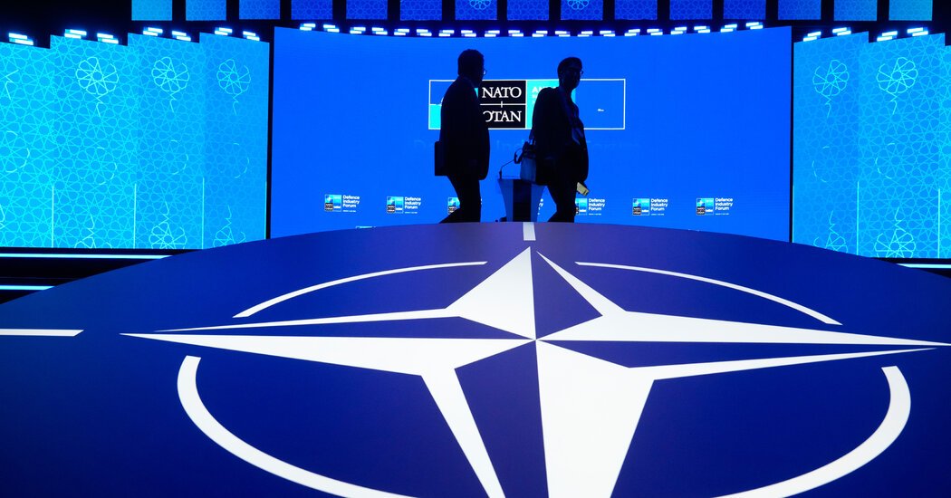 Live Updates: NATO Leaders Meet at Pivotal Moment for Alliance