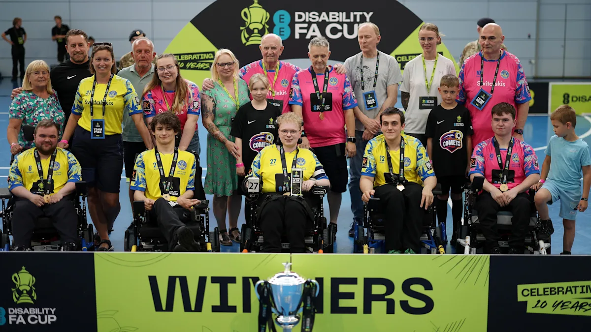 Meet the Powerchair Football team behind viral goal seen by millions