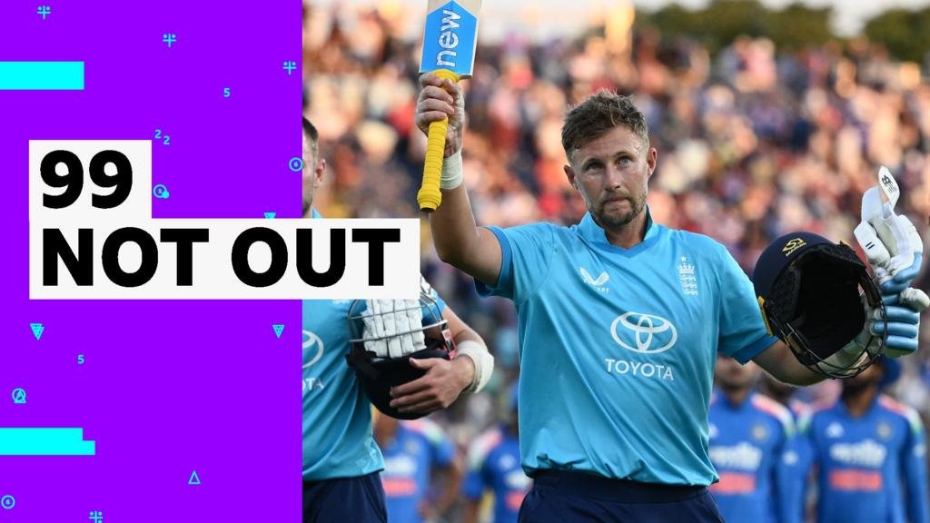 England v India – 2nd ODI: Joe Root 99 not out best shots