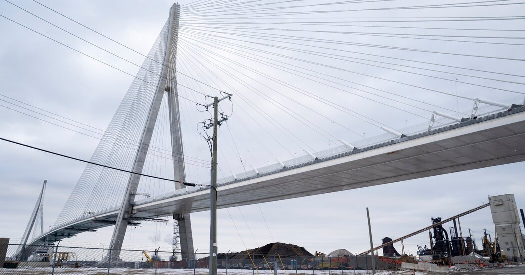 Trump Tried to Block Canada’s New Bridge to Detroit. It’s Opening Anyway.