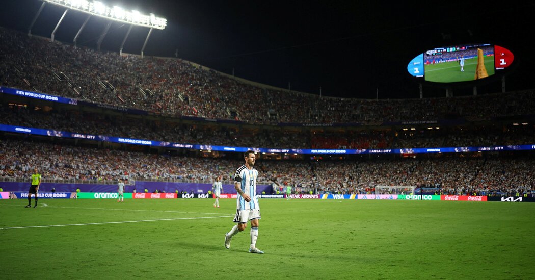 At World Cup Ticket Prices, Even Messi Can’t Fill a Stadium