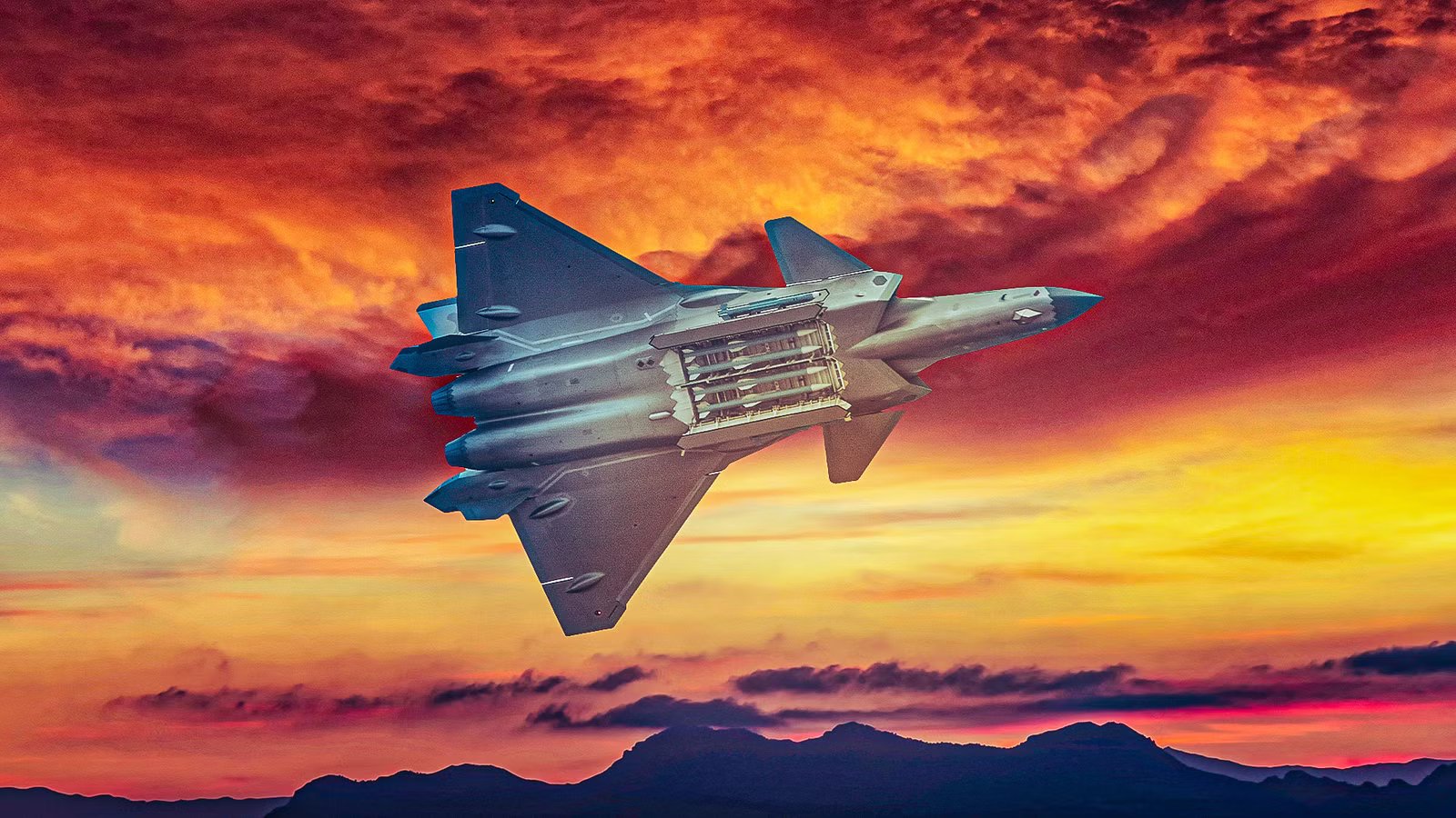 How A Jet Carrying 12 Missiles Became The US Air Force’s Answer To This Country’s Stealth Numbers Problem