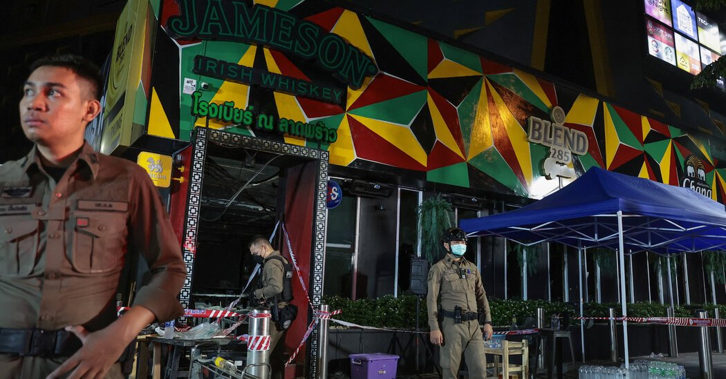 Fire in Bangkok Pub Kills Dozens