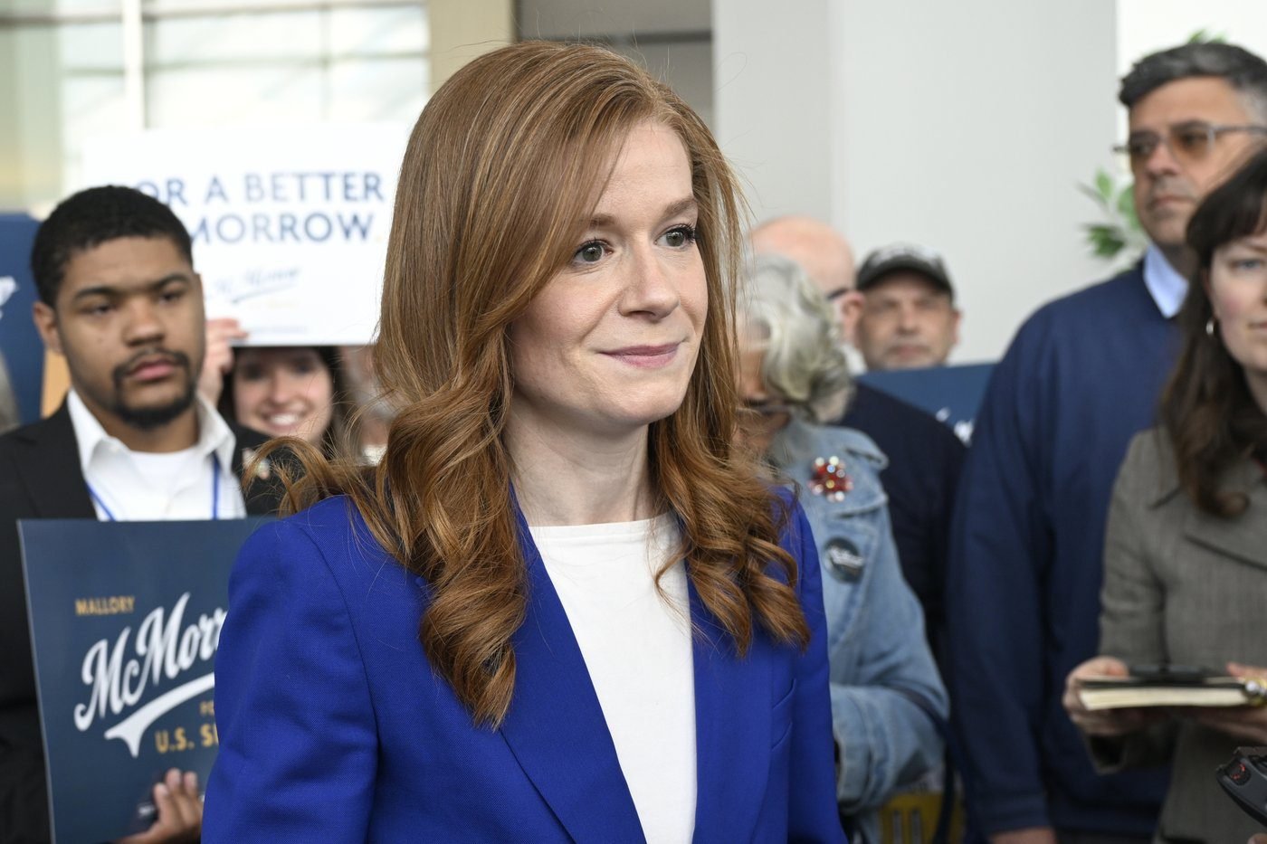 Democrat Mallory McMorrow suspends her Michigan Senate campaign
