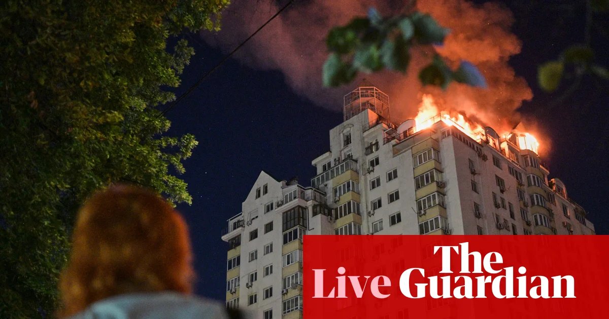 Russian strikes on Kyiv kill at least 13 – Europe live | Europe