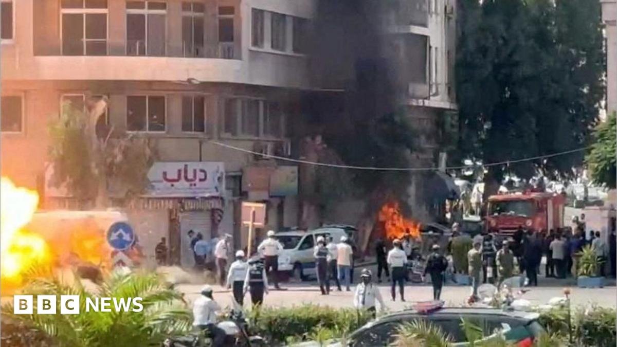 Macron safe after explosions in Syrian capital during French president’s visit