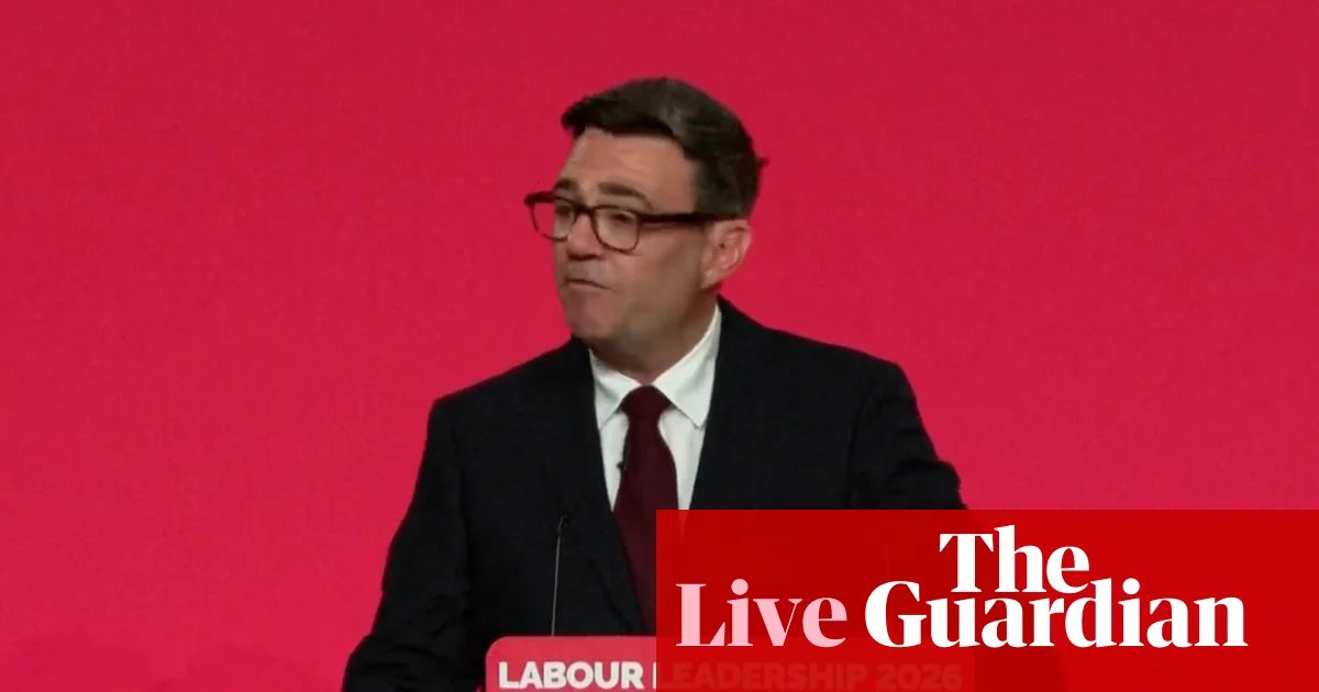 Burnham thanks Starmer after being confirmed as new Labour leader – UK politics live | Politics