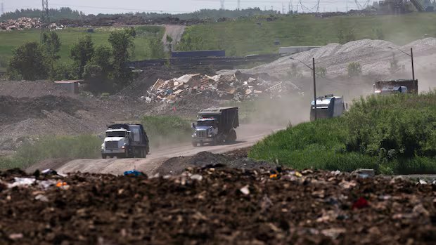 Quebec’s biggest landfill gets emergency approval to pile garbage higher