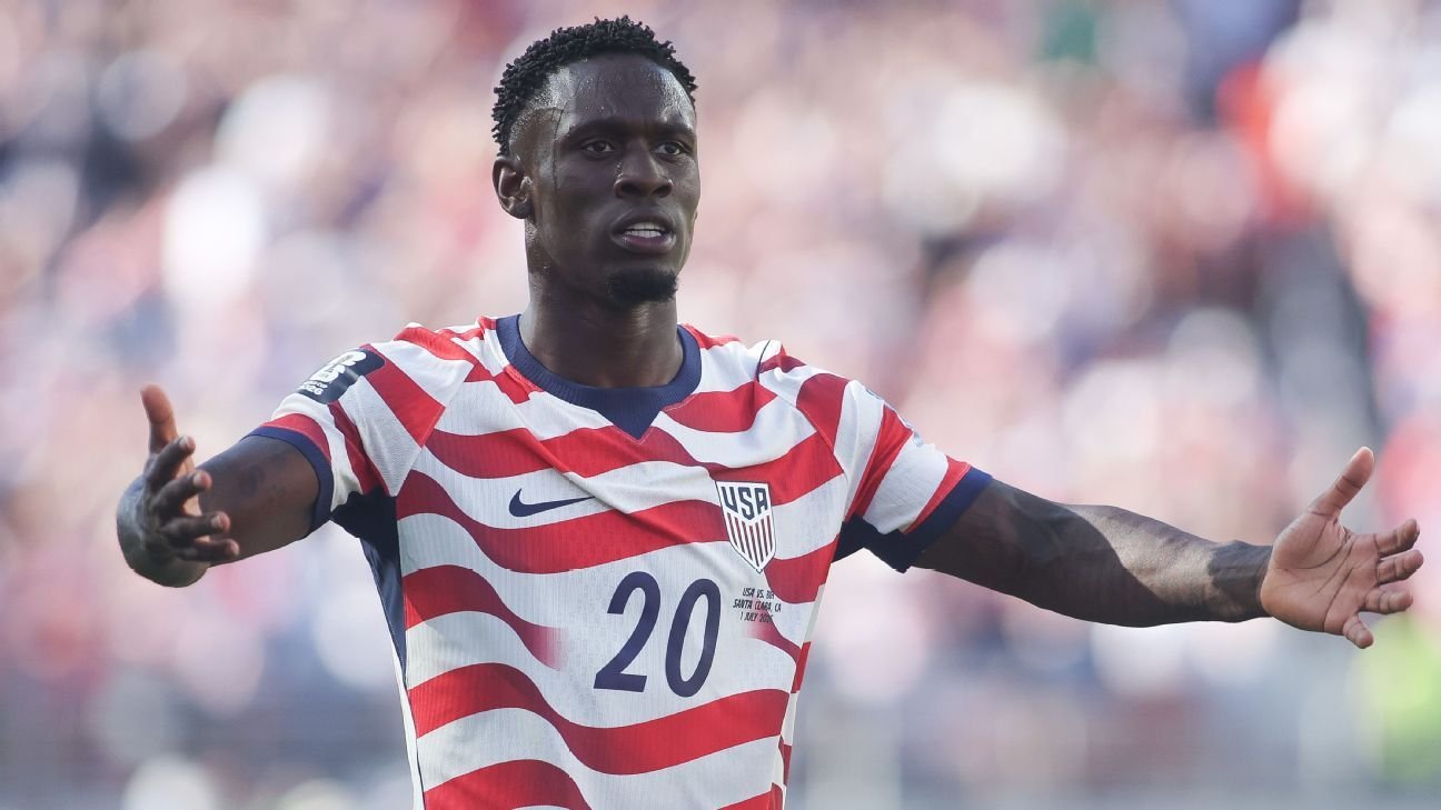 How will the USMNT cope without suspended striker Balogun?
