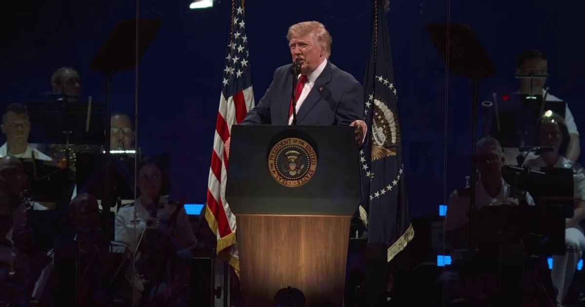 Trump touts SAVE America Act during Salute to America 250 speech