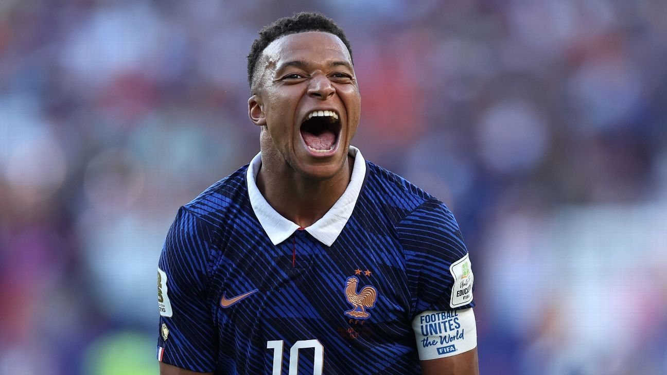 France’s Kylian Mbappé on Paraguay tactics: ‘We can also get our hands dirty’