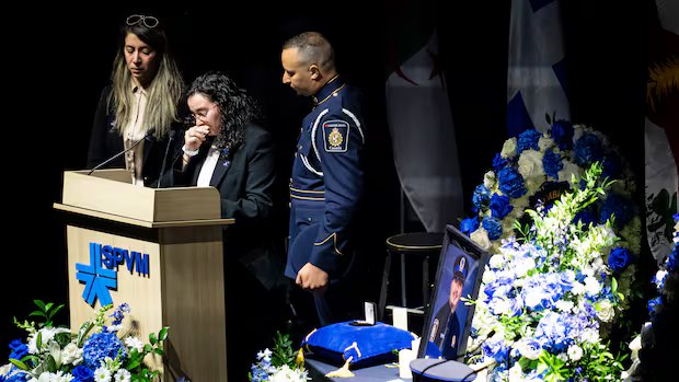 With grief and gratitude, Montreal and family honour police officer killed in line of duty