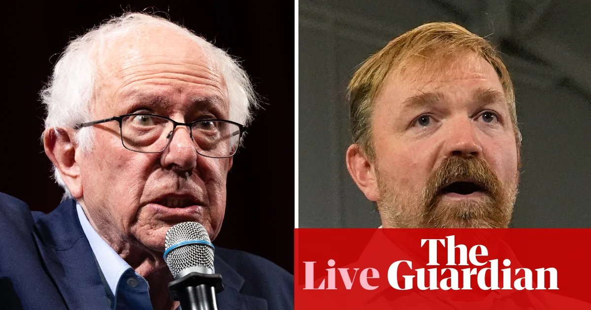 Succession fight under way after Bernie Sanders calls for Graham Platner to drop out of Maine Senate race – live | US politics