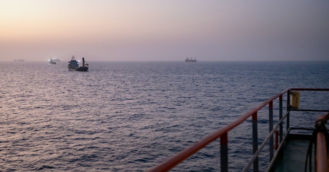 Iran Live Updates: After Intense U.S. Strikes, Iran Targets Gulf States and Claims Strait is Closed