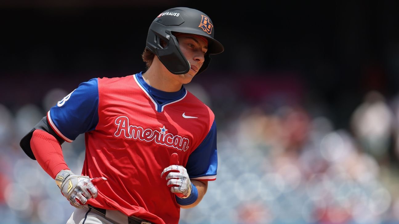 Padres’ De Vries, Rays’ Flewelling star in MLB Futures Game
