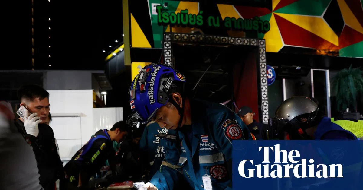 At least 27 killed in fire at Bangkok pub with another 22 critically injured | Thailand