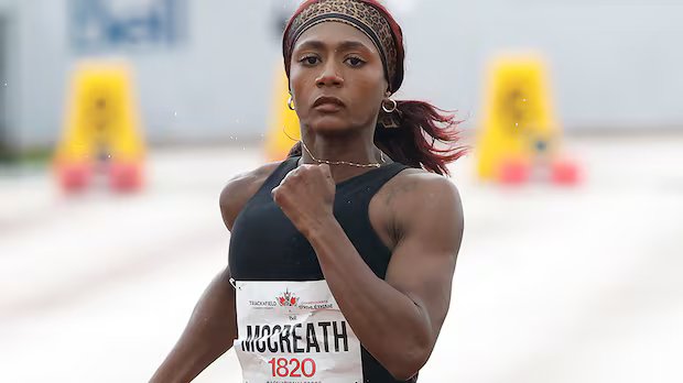 Sadé McCreath sprints to Canadian women’s 100m record at Edmonton meet in 10.86 seconds