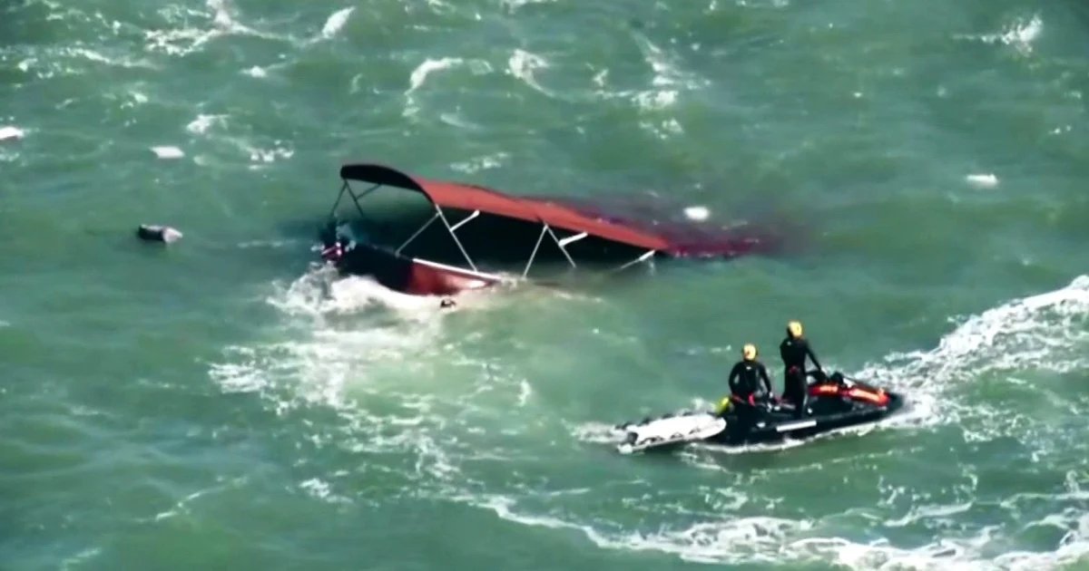 Search for Survivors After Boat Capsizes Near Alcatraz