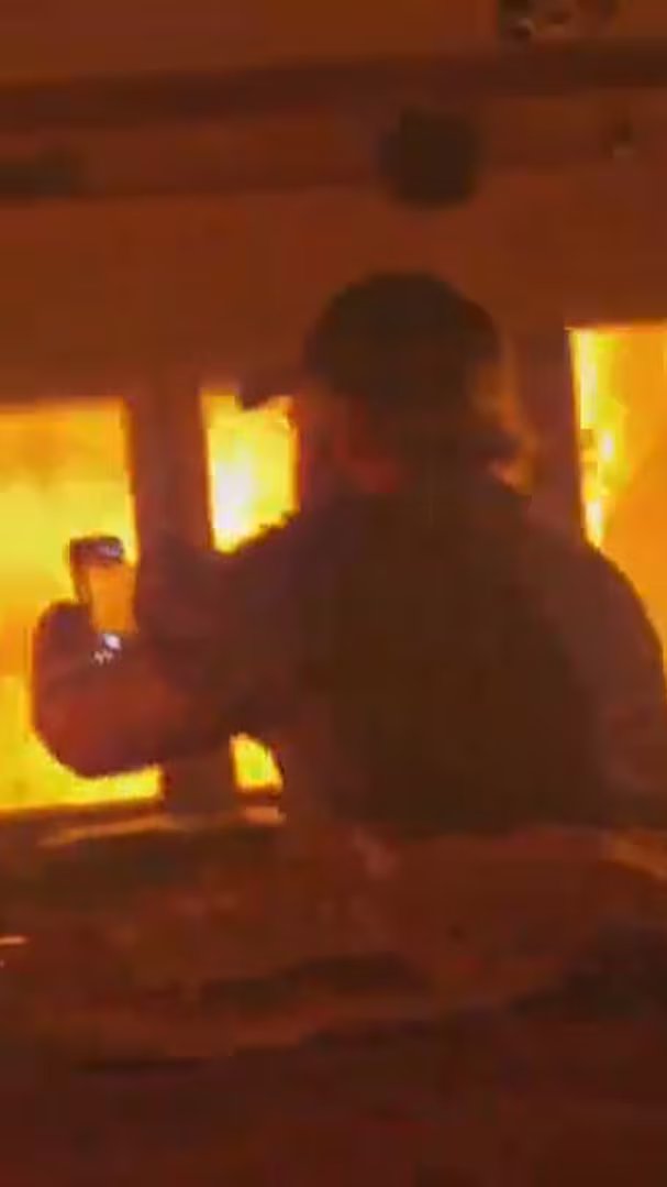 CN train crew: ‘We’re encased in flames now’