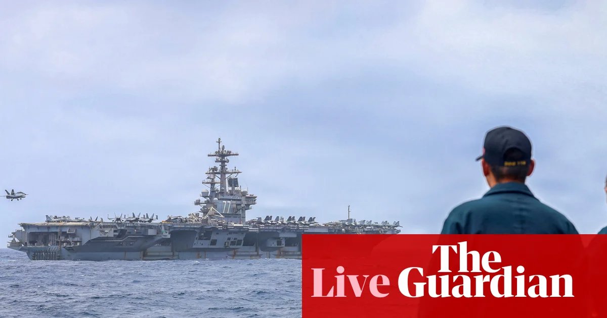 US military says it disabled tanker trying to breach blockade amid new wave of strikes on Iran – Middle East crisis live | US-Israel war on Iran