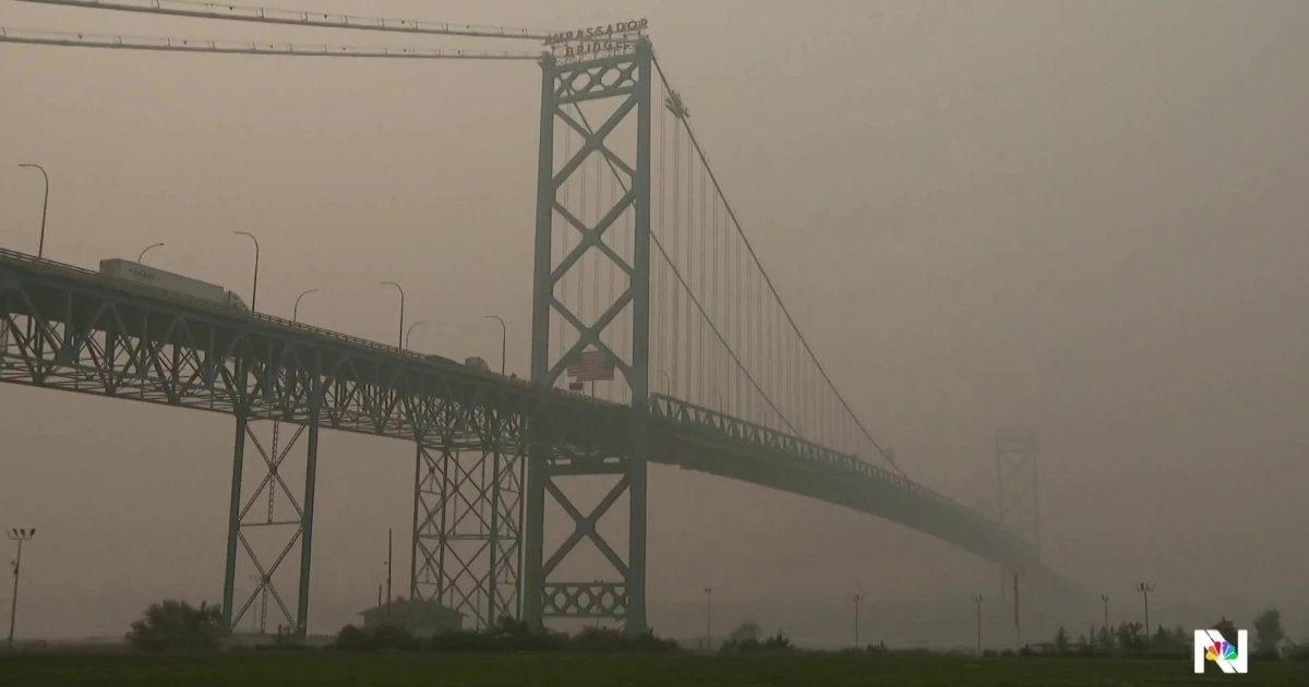 Midwest sees world’s worst air quality as wildfire smoke spreads