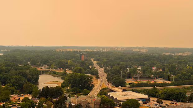 Fast-moving fires destroy homes in northern Ontario as crews fight flames