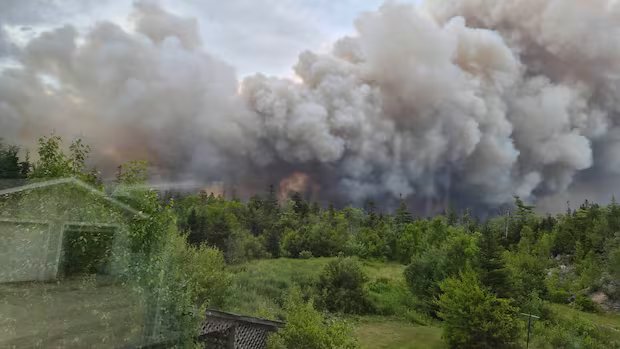 Eastern Shore wildfire jumps significantly in size to 1,700 hectares